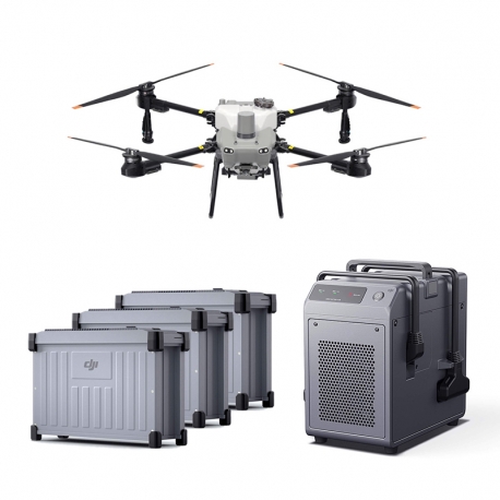 DJI Agras T25 Agriculture Drone Combo with 3 Batteries and C8000 Charger