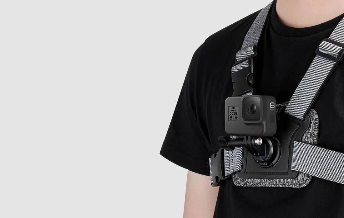 GoPro Chest Mount Harness - Official Action Camera Mount For Sports & Adventure Recording